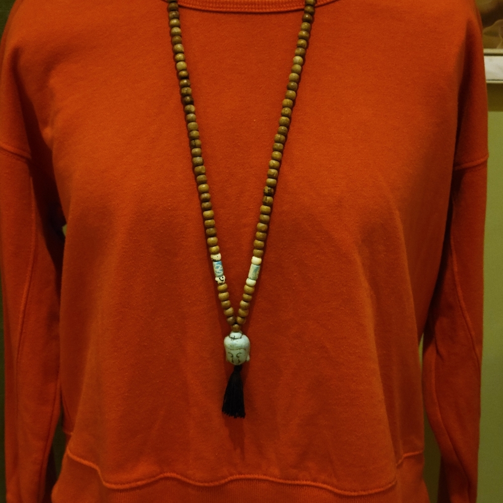 Orange Sweatshirt